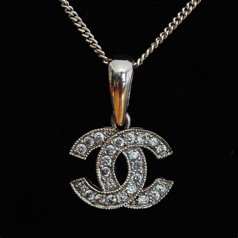 chanel crystal necklace inspired|chanel necklace outlet.